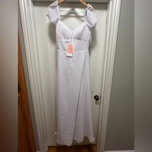 NWT JJs House Elegant White Wedding Dress